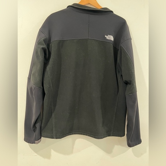 The North Face Windstopper Fleece Jacket Full Zip Black Mens XL - Picture 2 of 12